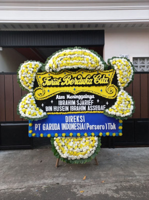 Papan Bunga Duka di Limboto